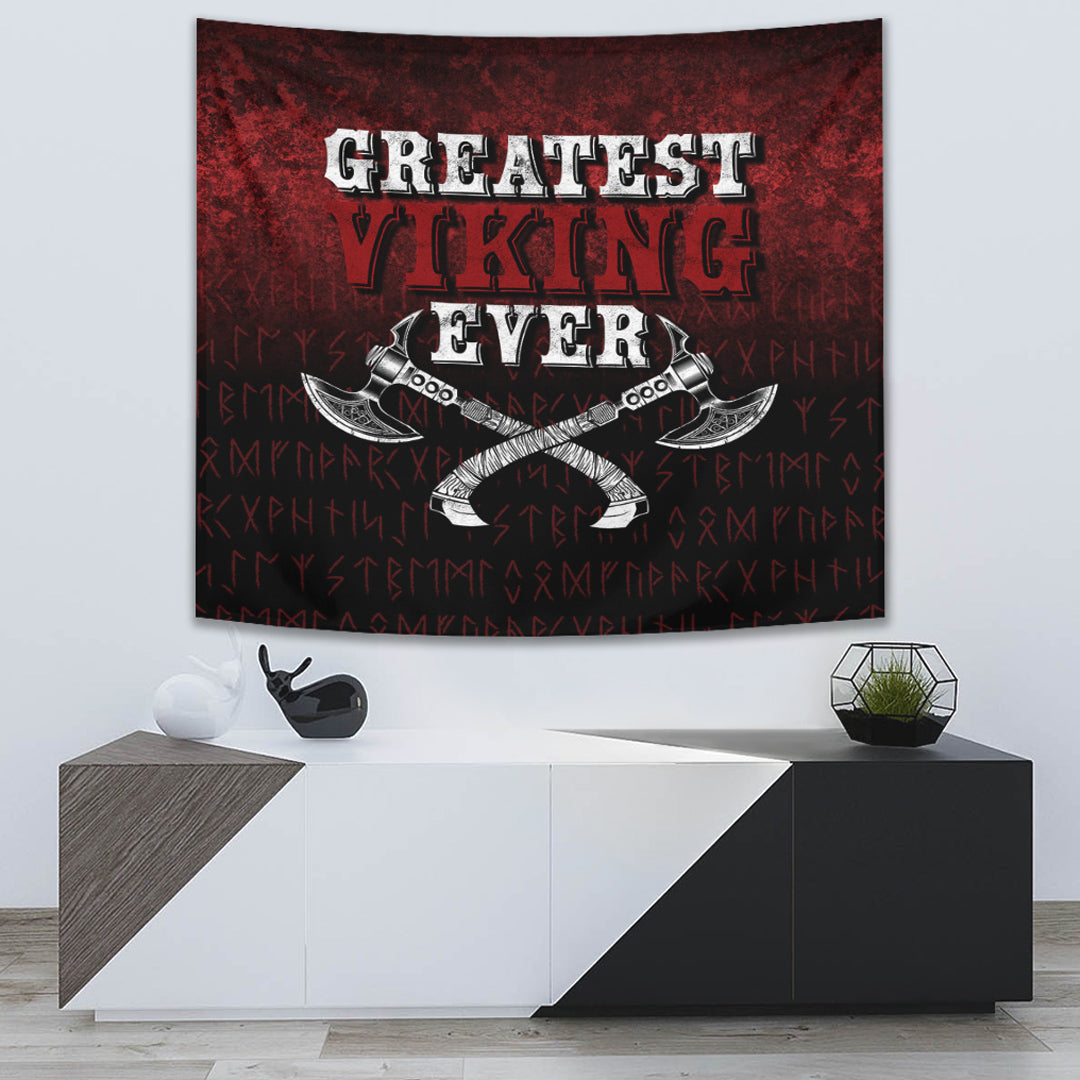 Greatest Viking Ever Tapestry for Wall Décor