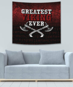 Greatest Viking Ever Tapestry for Wall Décor