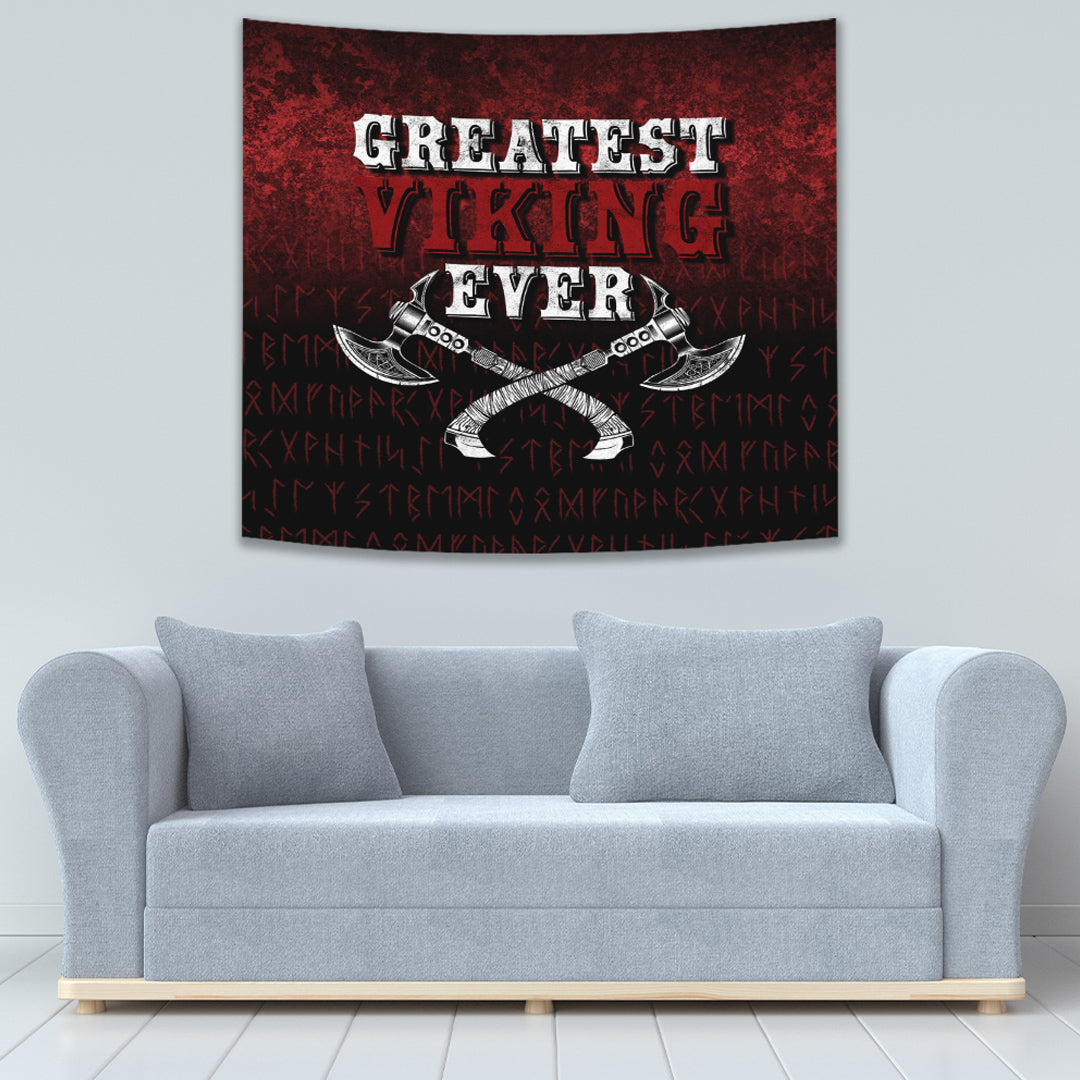 Greatest Viking Ever Tapestry for Wall Décor