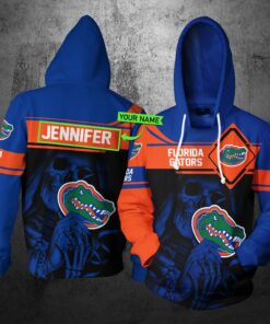 Ho42 Florida Gators 3D All Over Print Zip Hoodie Gifts For Ncaa Fans