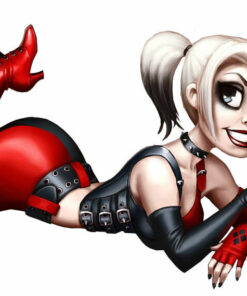 Harley Quinn Pin Up Girl Vinyl Decals