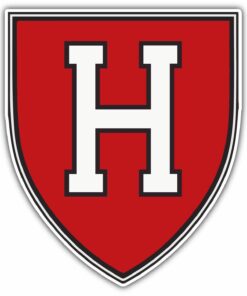 Harvard Crimson University College NCAA Logo Vinyl Decals Sticker For Car Truck Door And Window Laptop Gifts For Fans