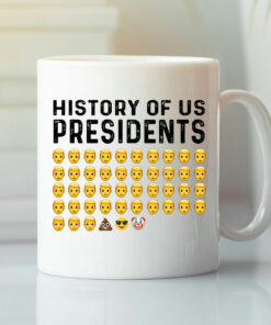 History Of US Presidents Joe Biden Clown Emoji Mug