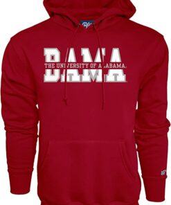 Hoodie Top Level Twill Applique, Alabama Sweatshirt Gifts for Alabama Fans