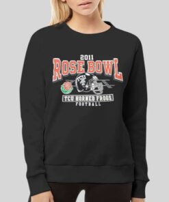 Horned Frogs Rose Bowl 2011 Vintage TCU Sweatshirt, TCU Shirts Gifts For NCAA Fans