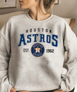 Houston Astros EST 1962 Baseball Sweatshirt Shirt, Hoodie Full Size, Gifts for Fans