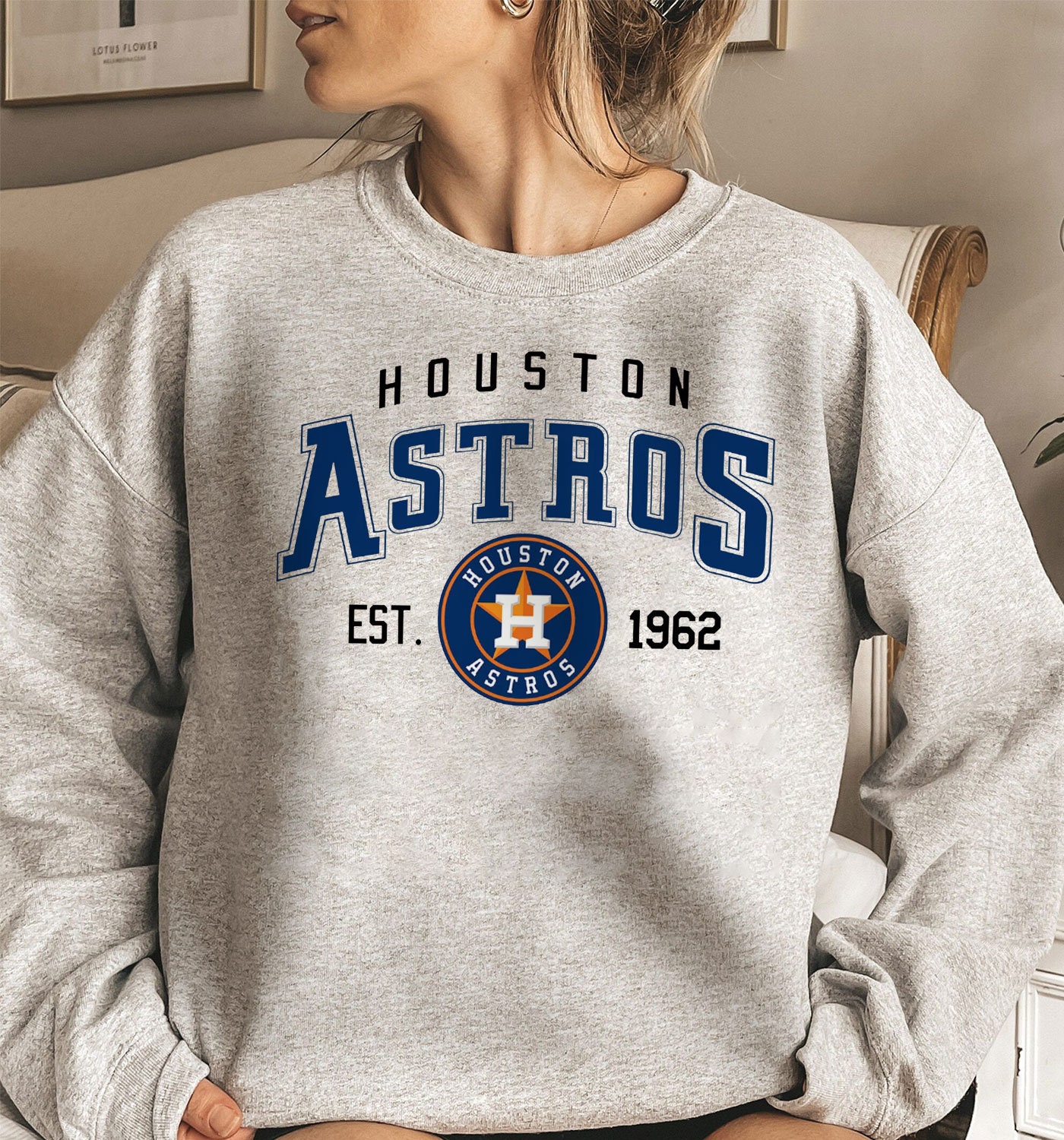 Houston Astros EST 1962 Baseball Sweatshirt Shirt, Hoodie Full Size, Gifts for Fans