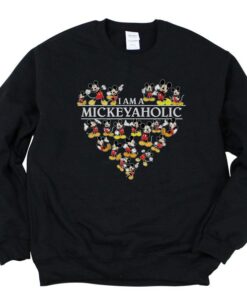 I Am A Mickeyaholic Shirt, Mickey Mouse Shirts, Disney Family Shirts, Matching Disney Shirt, Disneyland Tee Shirt, Disney Trip Shirt Gift Adult Kid Toddler Tee