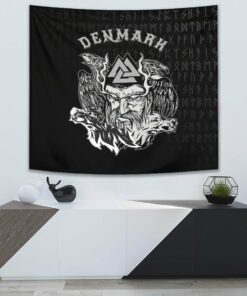 Iceland Coat Of Arms Viking Tapestry for Wall Décor