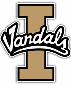 Idaho Vandals University College NCAA Logo Vinyl Decals Sticker For Car Truck Door And Window Laptop Gifts For Fans