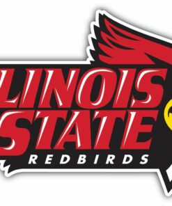 Illinois State Redbirds College NCAA Logo Vinyl Decals Sticker For Car Truck Door And Window Laptop Gifts For Fans