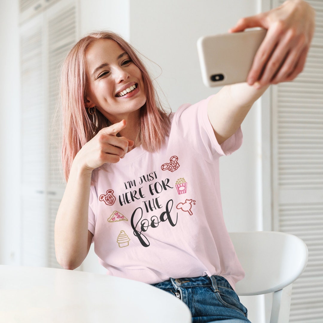 I'm Just Here For The Food Disney Shirt, Disney Snacks Shirt, Family Disney Trip Tee, Disney Life T-shirt, Disney World Tee, Disney Vacation Gift Adult Kid Toddler Tee
