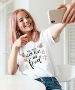 I'm Just Here For The Food Disney Shirt, Disney Snacks Shirt, Family Disney Trip Tee, Disney Life T-shirt, Disney World Tee, Disney Vacation Gift Adult Kid Toddler Tee