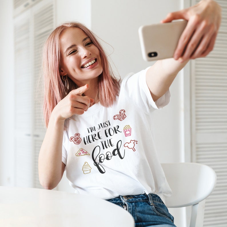 I'm Just Here For The Food Disney Shirt, Disney Snacks Shirt, Family Disney Trip Tee, Disney Life T-shirt, Disney World Tee, Disney Vacation Gift Adult Kid Toddler Tee