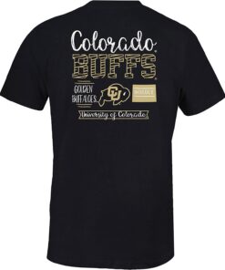 Image One Adult Unisex's NCAA Sketchbook Comfort Color Short Sleeve T-Shirt, CU Buffs Sweatshirt, Shirt, Hoodie Gifts for NCAA Fans