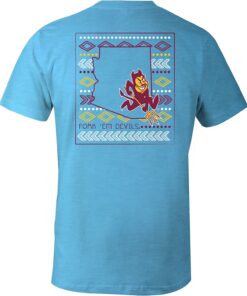 Image One NCAA Aztec Square Short Sleeve T-Shirt, Arizona State Sun Devils NCAA Sweatshirts, Hoodie, Shirt Gifts for Fans