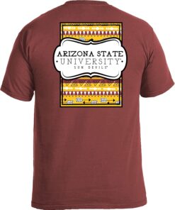 Image One NCAA Framed Arrow Short Sleeve T-Shirt, Arizona State Sun Devils NCAA Sweatshirts, Hoodie, Shirt Gifts for Fans