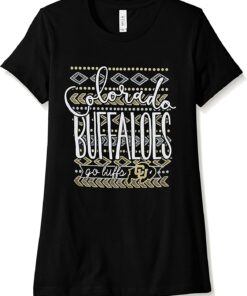 Image One NCAA Womens NCAA Pattern Lines Ladies Favorite Short Sleeve T-Shirt