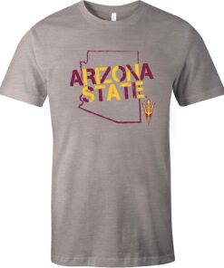 Image One Stenciled Arizona State Sun Devils T-Shirt, Arizona State Sun Devils NCAA Sweatshirts, Hoodie, Shirt Gifts for Fans