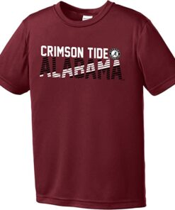 Image One Youth Boy'S NCAA Diagonal Short Sleeve Polyester Competitor T-Shirt