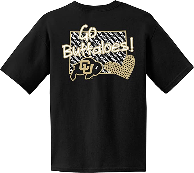Image One Youth Girl's T-Shirt, Colorado Buffaloes Football Sweatshirt, CU Buffs Sweatshirt, Shirt, Hoodie Gifts for Fans