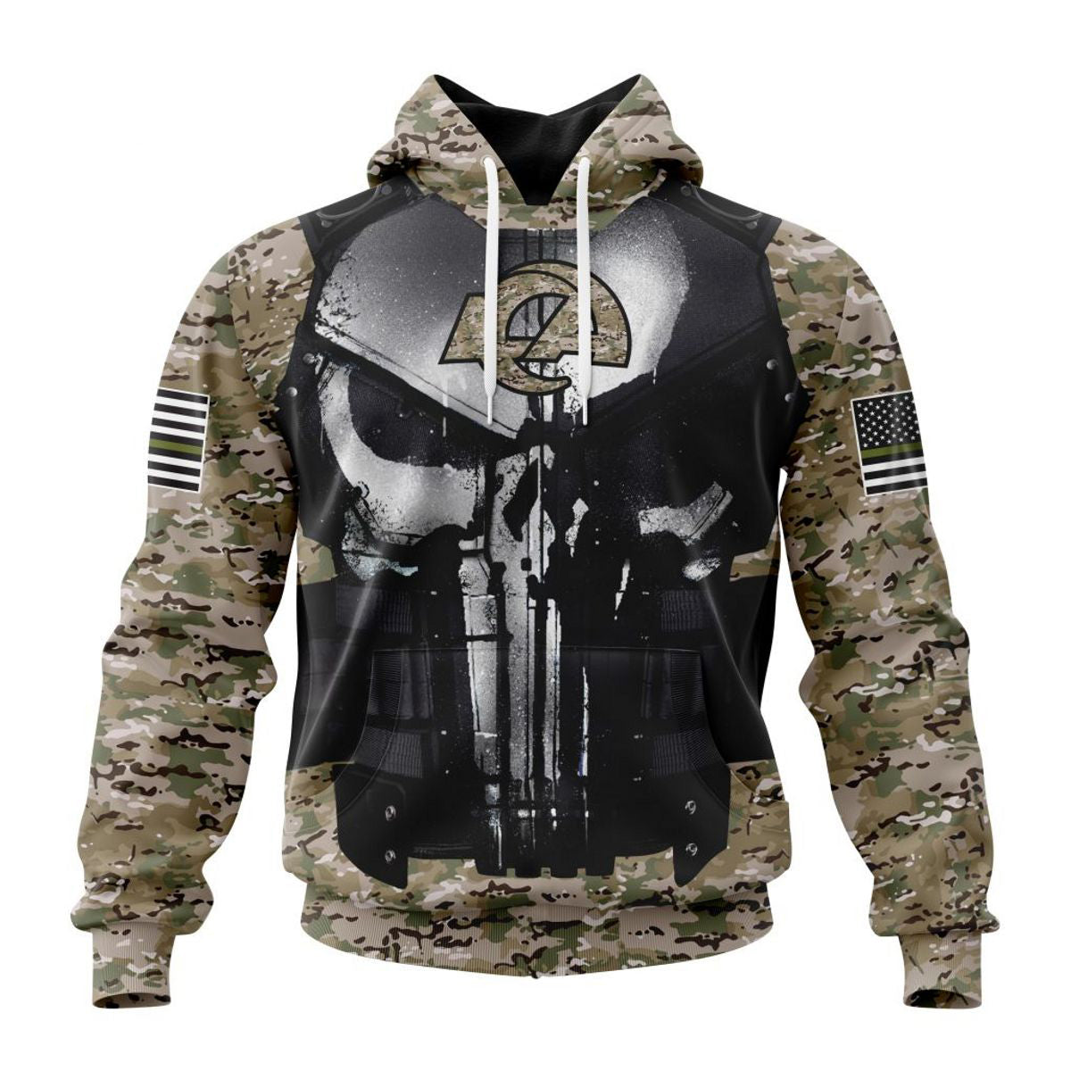 Indianapolis Colts Hoodie Camo Custom Name & Number Gifts for Fans