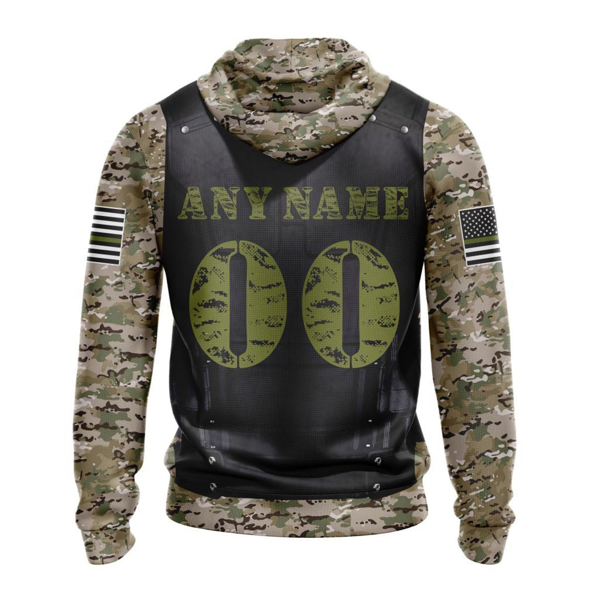 Indianapolis Colts Hoodie Camo Custom Name & Number Gifts for Fans