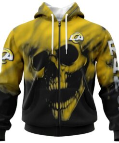 Indianapolis Colts Skull Hoodies Custom Name & Number Gifts for Fans