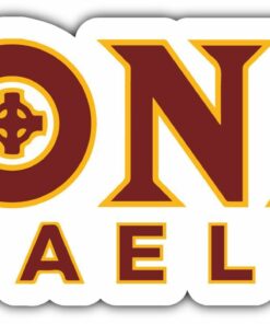 Iona Gaels University College NCAA Logo Vinyl Decals Sticker For Car Truck Door And Window Laptop Gifts For Fans