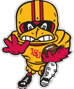 Iowa State Cyclones NCAA Logo Vinyl Decals Sticker For Car Truck Door And Window Laptop Gifts For Fans