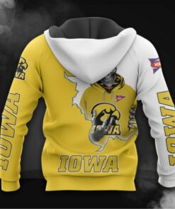 Iowa State Cyclones Skull Hoodies Gifts for Fans