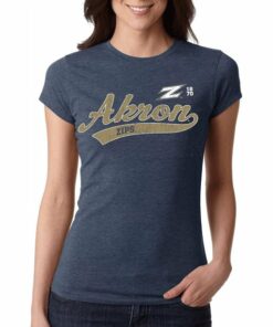J2 Sport University Of Akron Zips NCAA Old School T-Shirt