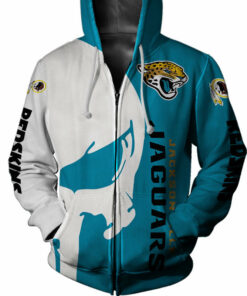 Jacksonville Jaguars Hoodies Skull Printed Gifts for Fans