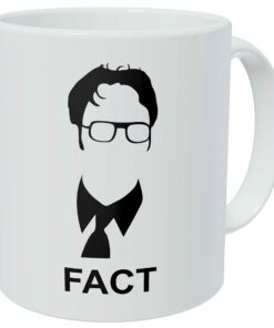 Jim Halpert The Office Fact - 11 Ounces Funny Coffee Mug