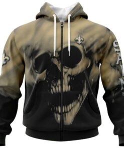 Kansas City Chiefs Skull Hoodies Custom Name & Number Gifts for Fans