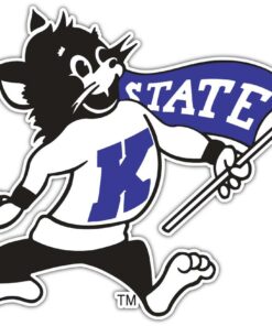 Kansas State Wildcats NCAA Logo Vinyl Decals Sticker For Car Truck Door And Window Laptop Gifts For Fan