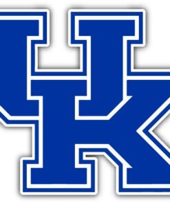 Kentucky Wildcats Dark Blue NCAA Logo Vinyl Decals Sticker For Car Truck Door And Window Laptop Gifts For Fans