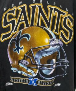 Last Drop Vintage New Orleans Saints Western Division T Shirt Hoodie Sweatshirt Full Size Full Color Gift for NFL Fans