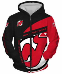 Lastest New Jersey Devils Hoodie 3D With Hooded Long Sleeve Gifts for Fans