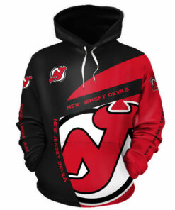 Lastest New Jersey Devils Hoodie 3D With Hooded Long Sleeve Gifts for Fans
