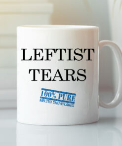 Leftist Tears Mug Melted Snowflakes Anti Liberals