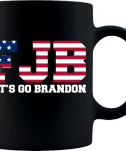 Let's Go Brandon Fjb Flag Coffee Mug Funny Gift Ceramic Mug