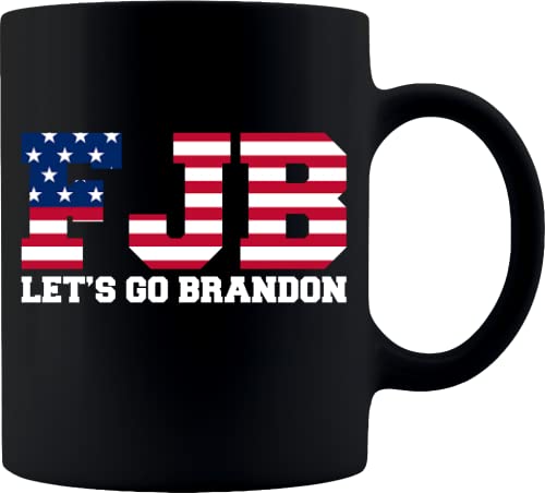 Let's Go Brandon Fjb Flag Coffee Mug Funny Gift Ceramic Mug