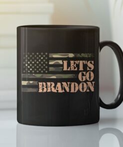 Let’s go Brandon Military US Flag Mug