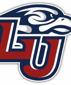 Liberty Flames University College NCAA Logo Vinyl Decals Sticker For Car Truck Door And Window Laptop Gifts For Fans
