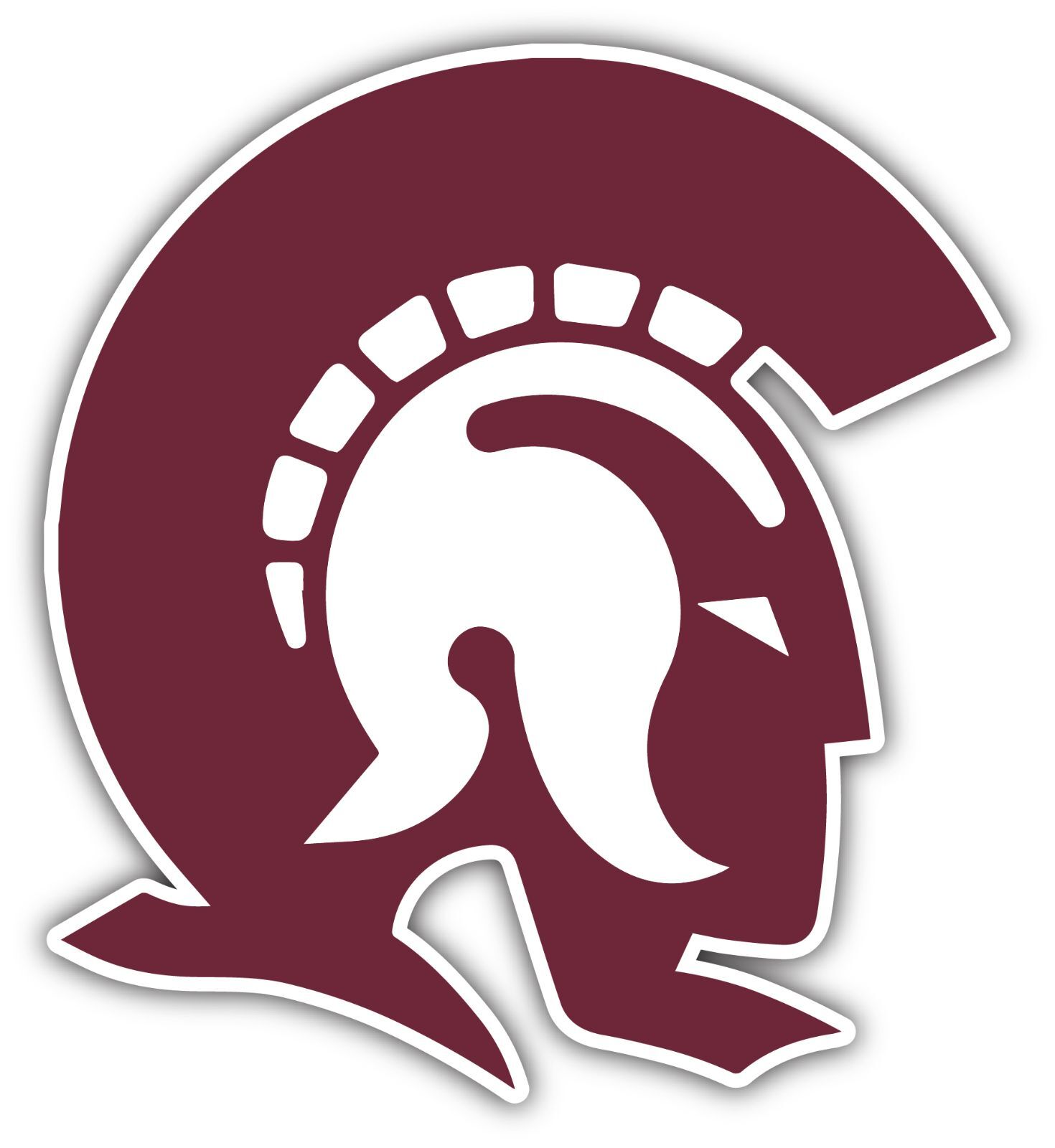 Little Rock Trojans University College NCAA Vinyl Decals Sticker For Car Truck Door And Window Laptop Gifts For Fans