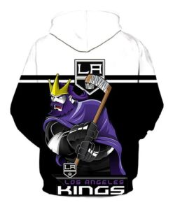 Los Angeles Kings Hoodie Mascot 3D Printed Gifts for Fans