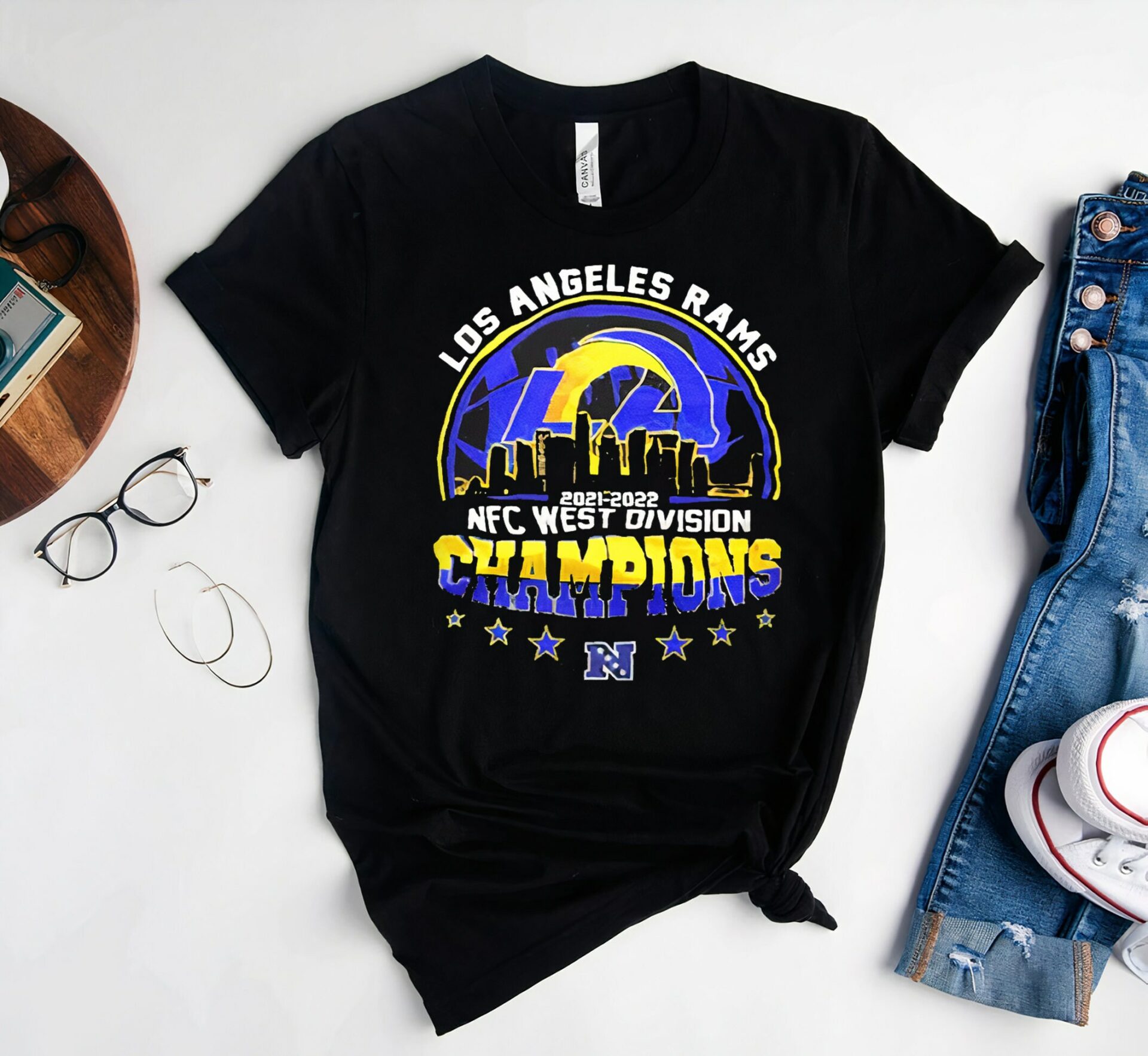 Los Angeles Rams 2021 NFC West Champions Shirts, Sweatshirt, Hoodie, Gifts for Fans