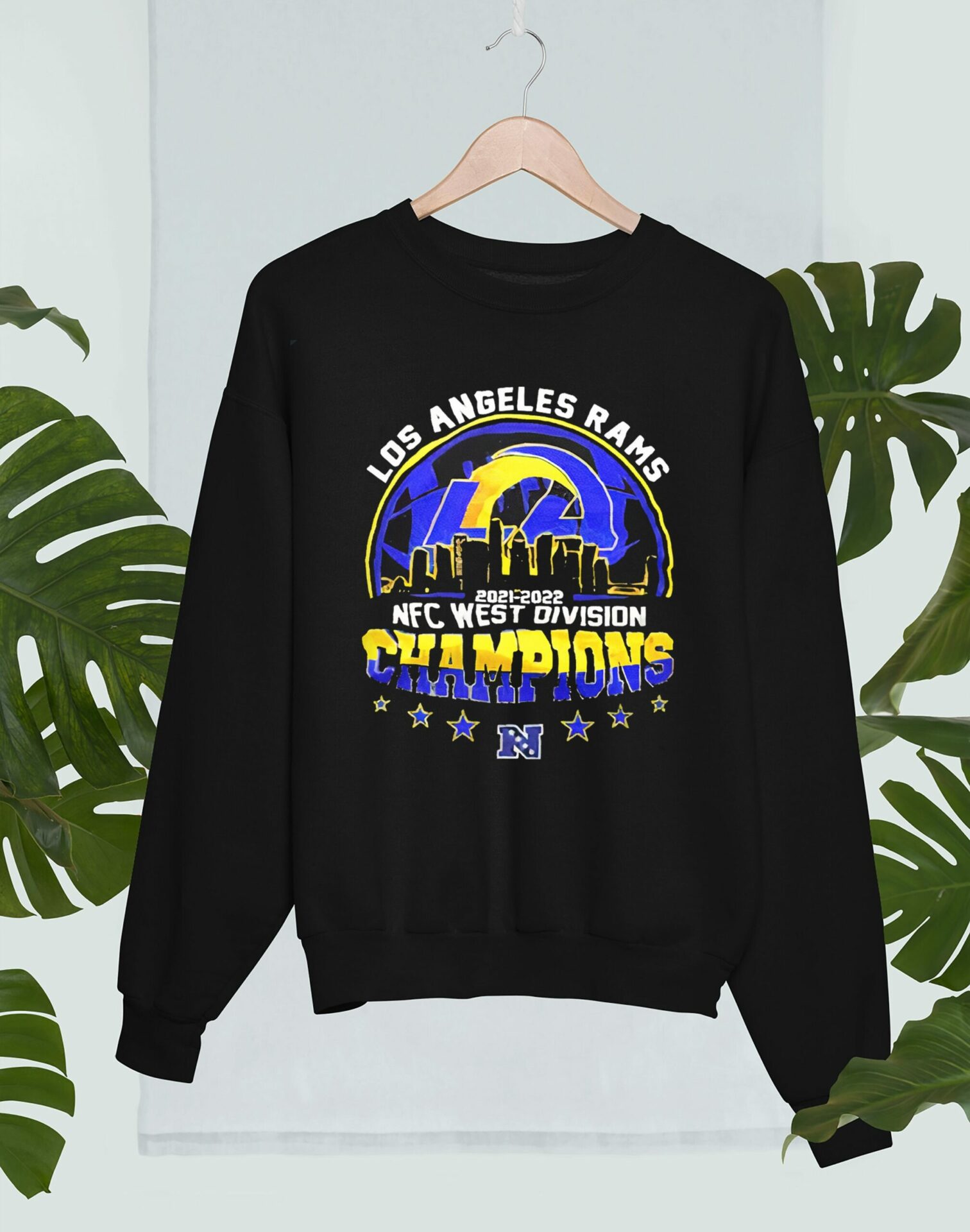 Los Angeles Rams 2021 NFC West Champions Shirts, Sweatshirt, Hoodie, Gifts for Fans