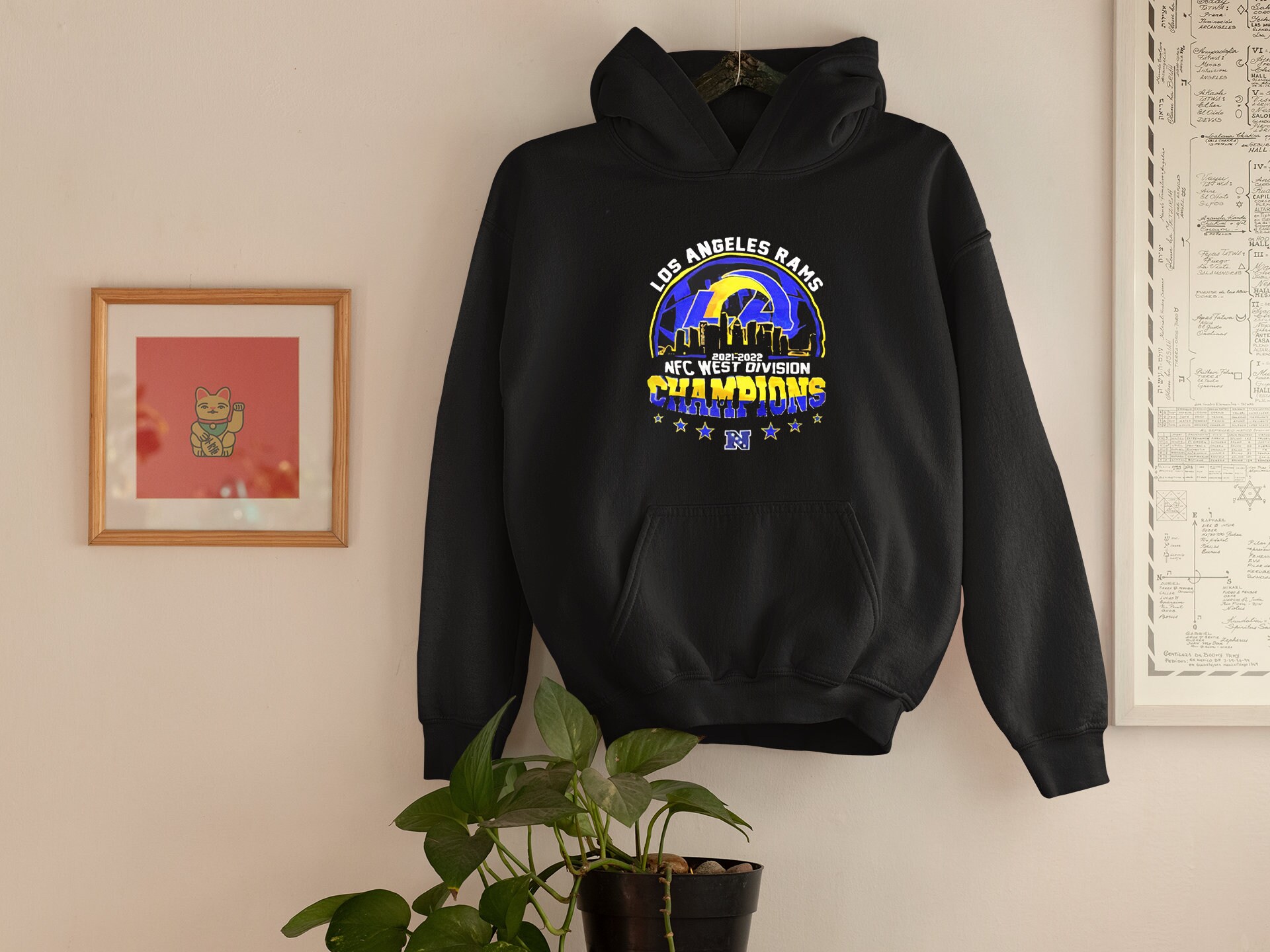 Los Angeles Rams 2021 NFC West Champions Shirts, Sweatshirt, Hoodie, Gifts for Fans